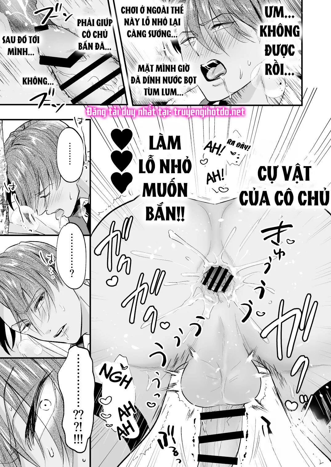 Tiểu Thư Lưỡng Tính Chơi Đùa Cùng Người Hầu Của Mình Chương 3 page 10 - Giả Dược