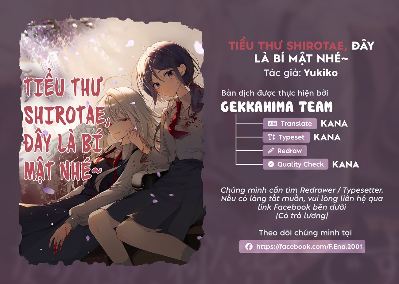 đọc truyện Tiểu Thư Shirotae, Đây Là Bí Mật Nhé~ Chương 1 ảnh 2 tại Thiên Thai Truyện