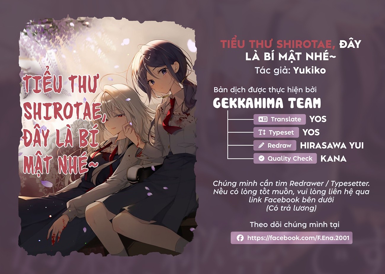 đọc truyện Tiểu Thư Shirotae, Đây Là Bí Mật Nhé~ Chương 2 ảnh 2 tại Thiên Thai Truyện