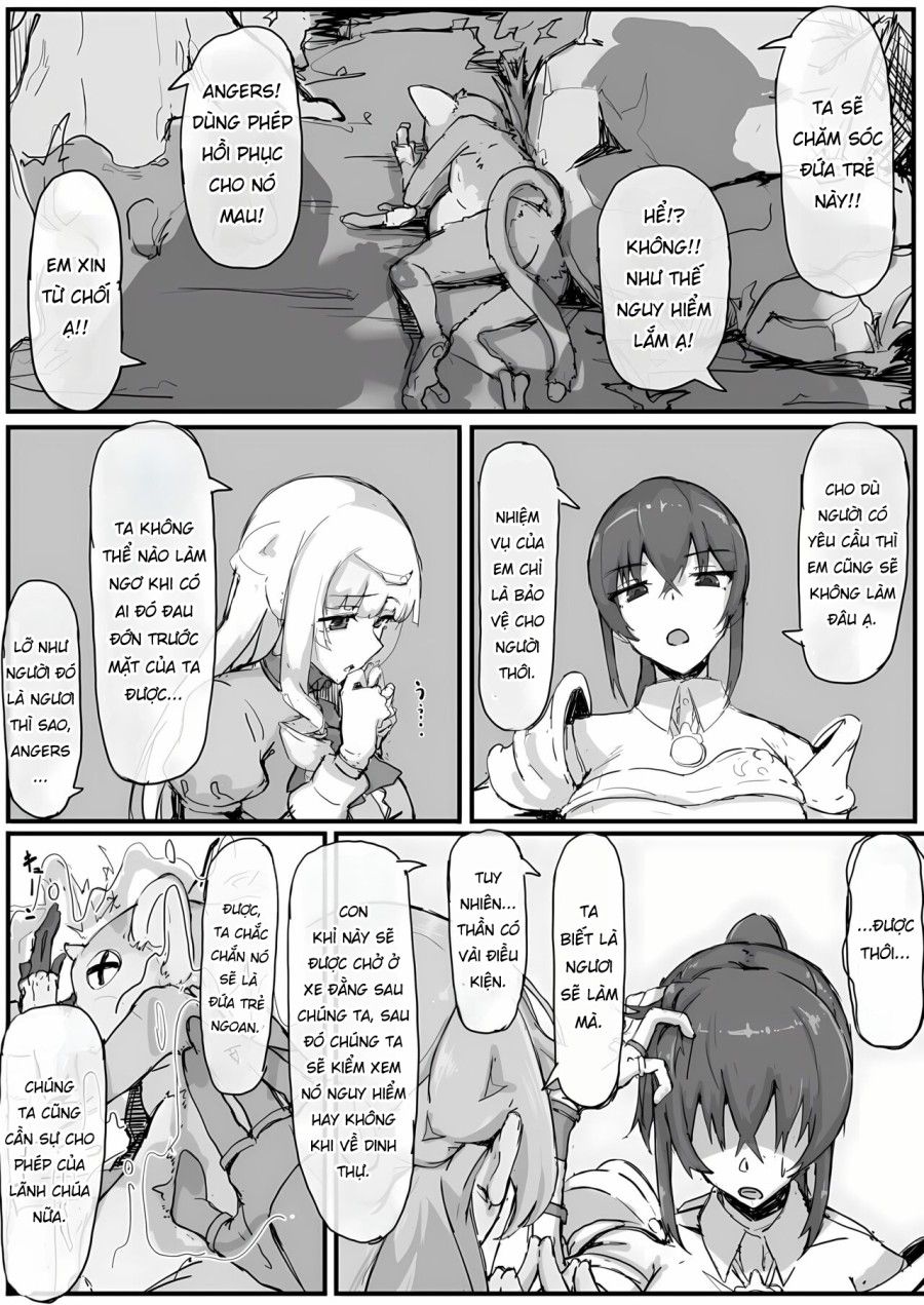 Tiểu Thư Và Con Khỉ May Mắn. Chương 1 page 4 - Giả Dược