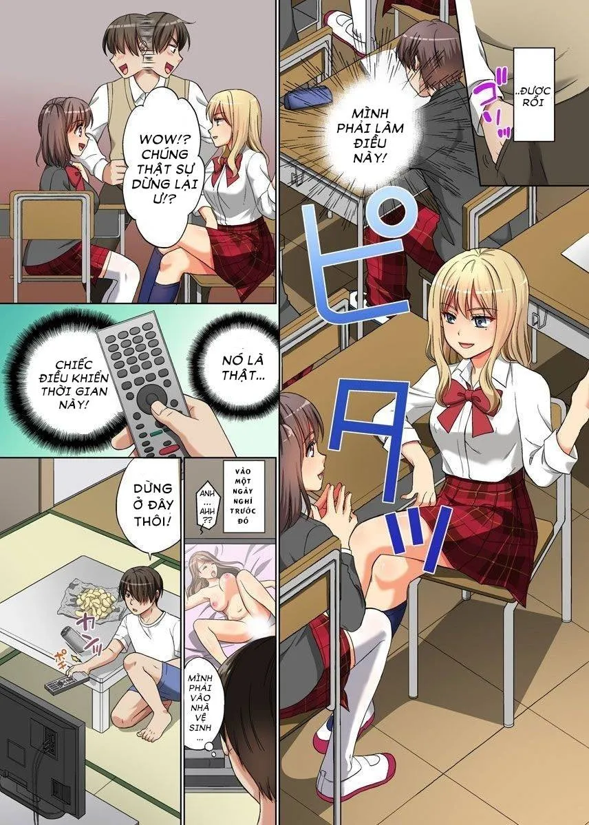 Time Stop! I tried to stop that girl’s time with the remote control - Oneshot