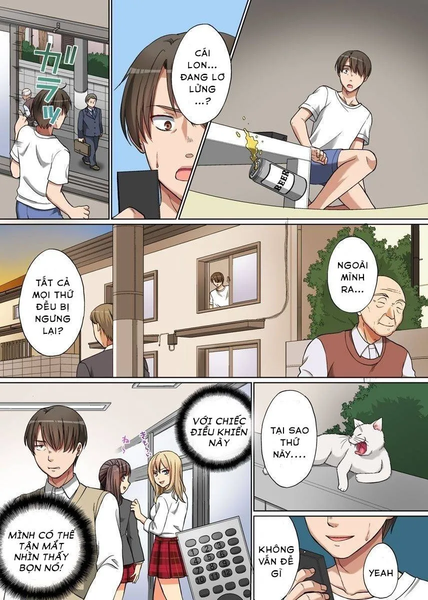 Time Stop! I tried to stop that girl’s time with the remote control - Oneshot