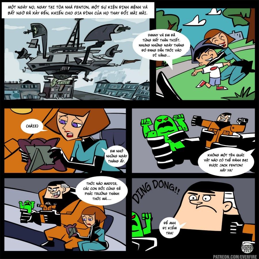 Tình Cảm Gia Đình (danny Phantom) Oneshot page 3 - Giả Dược