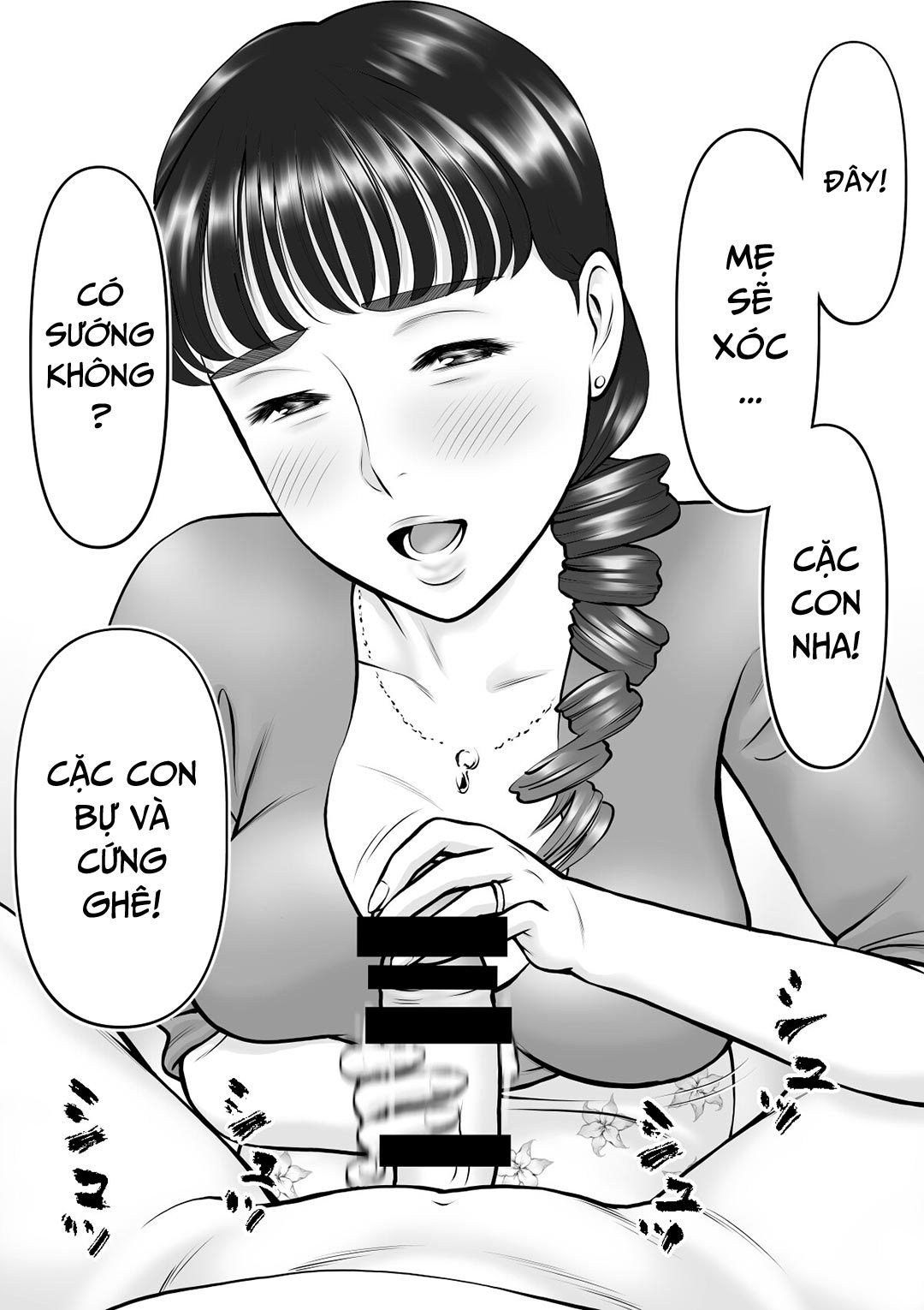 đọc truyện Tinh Của Tôi Chảy Ra Từ Miệng Mẹ Oneshot ảnh 10 tại Giả Dược