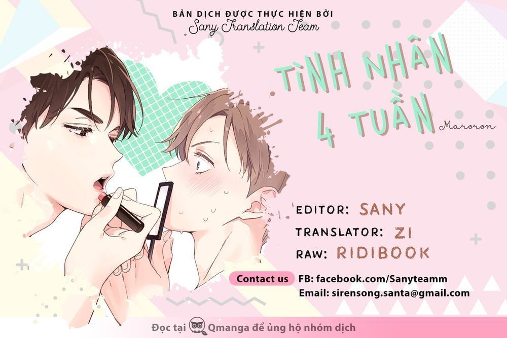 đọc truyện Tình Nhân 4 Tuần Chương 29 ảnh 2 tại Thiên Thai Truyện