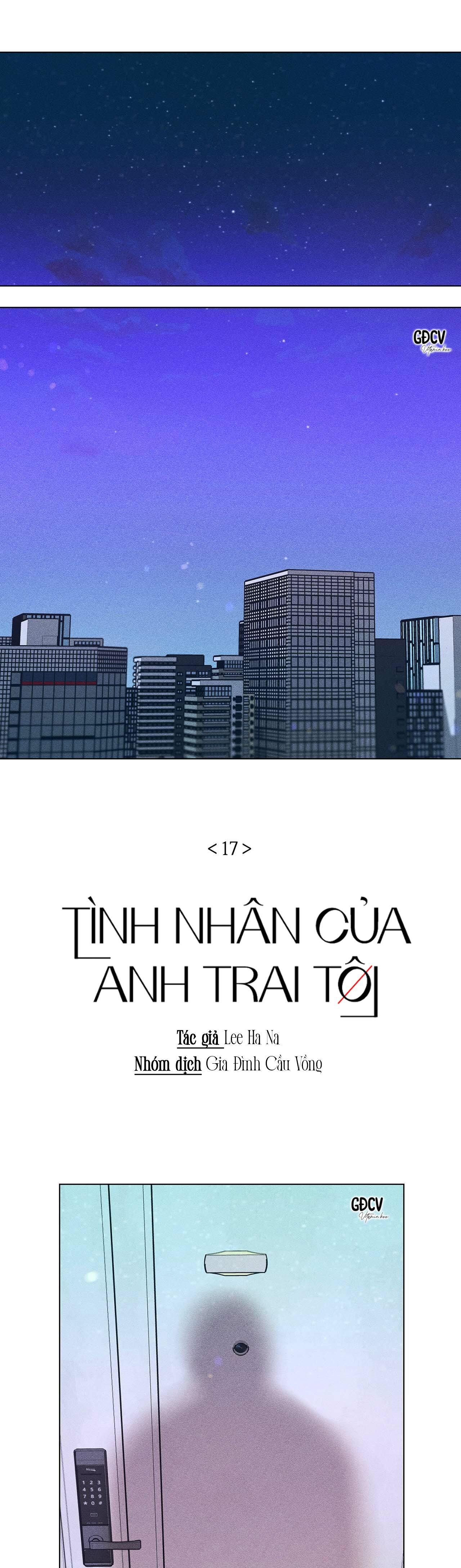 Tình Nhân Của Anh Trai Tôi Chương 17 page 1 - Giả Dược