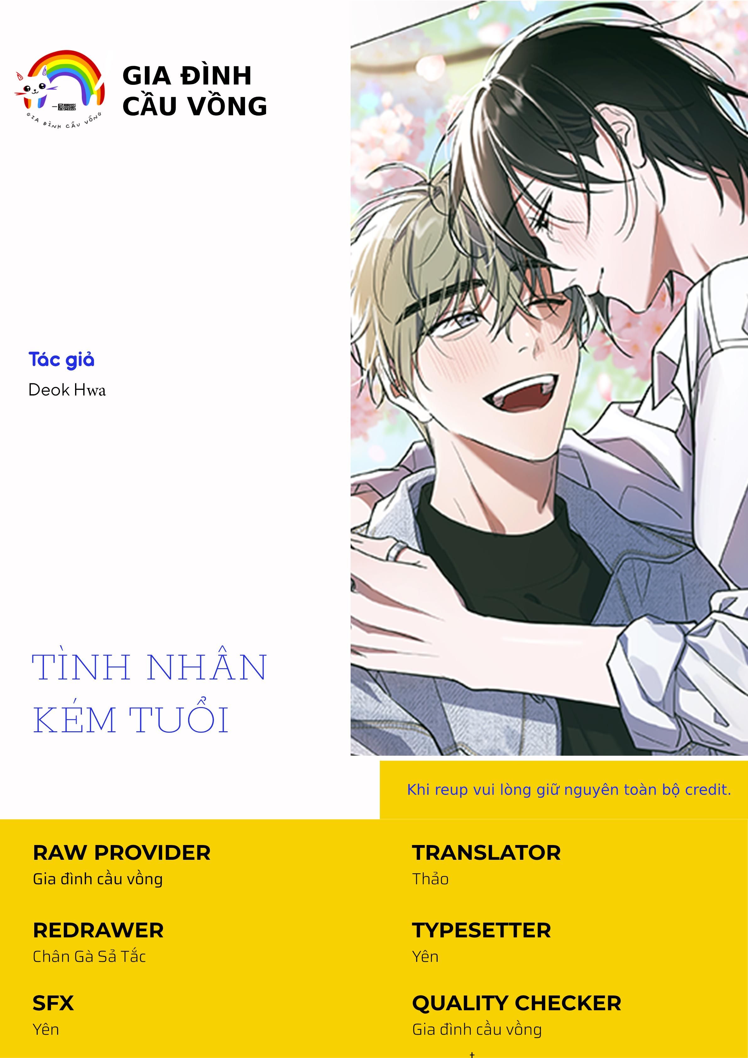 Tình Nhân Kém Tuổi Chương 14 page 1 - Giả Dược