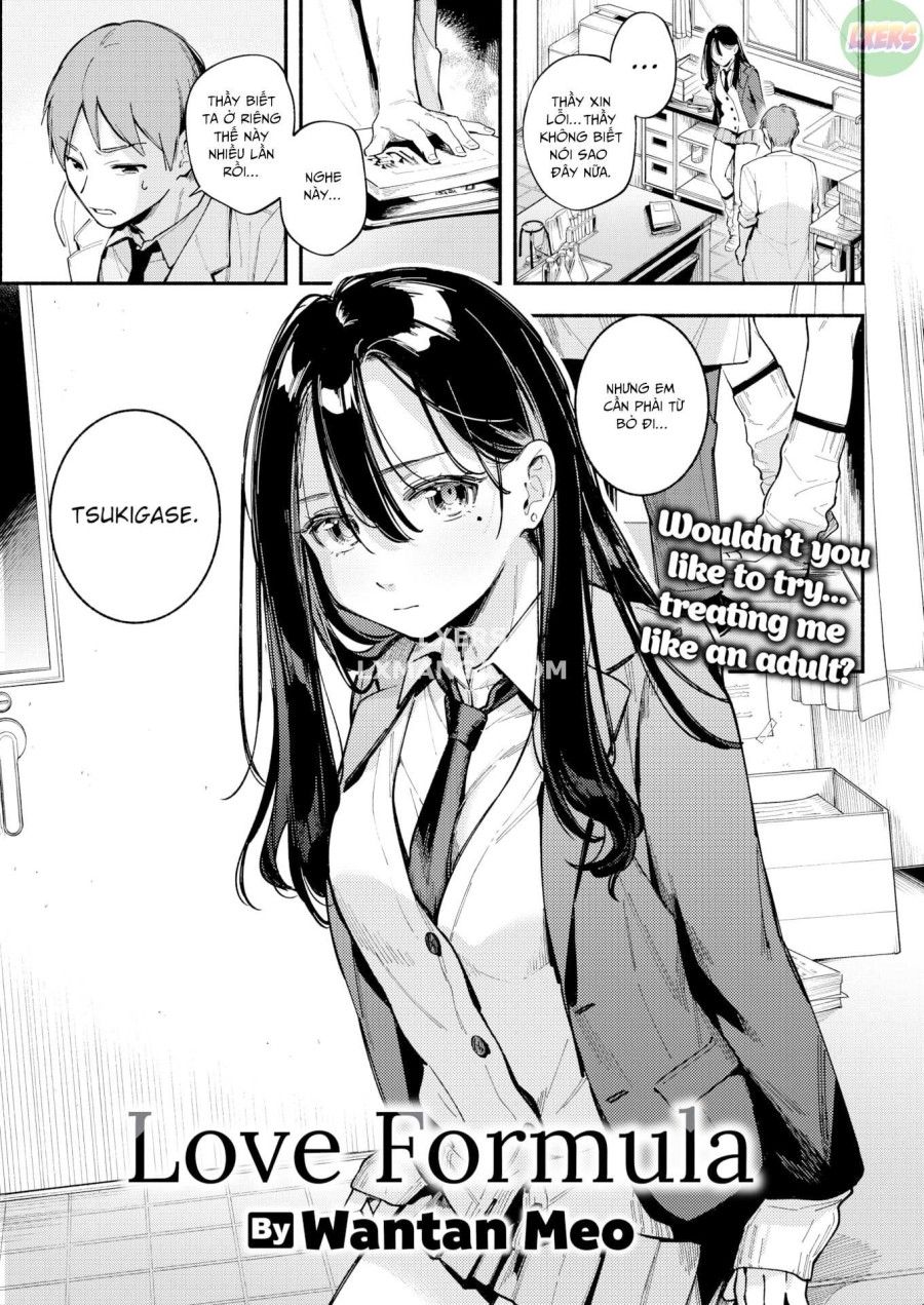 Tình Yêu Công Thức Hóa Học Oneshot page 1 - Giả Dược