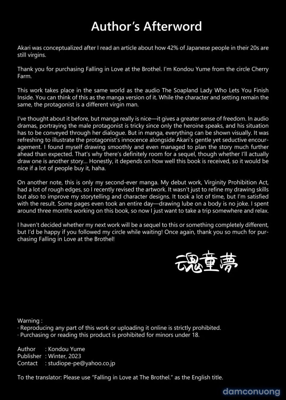 đọc truyện Tình Yêu Đích Thực Nơi Nhà Thổ Chương 1 ảnh 51 tại Thiên Thai Truyện