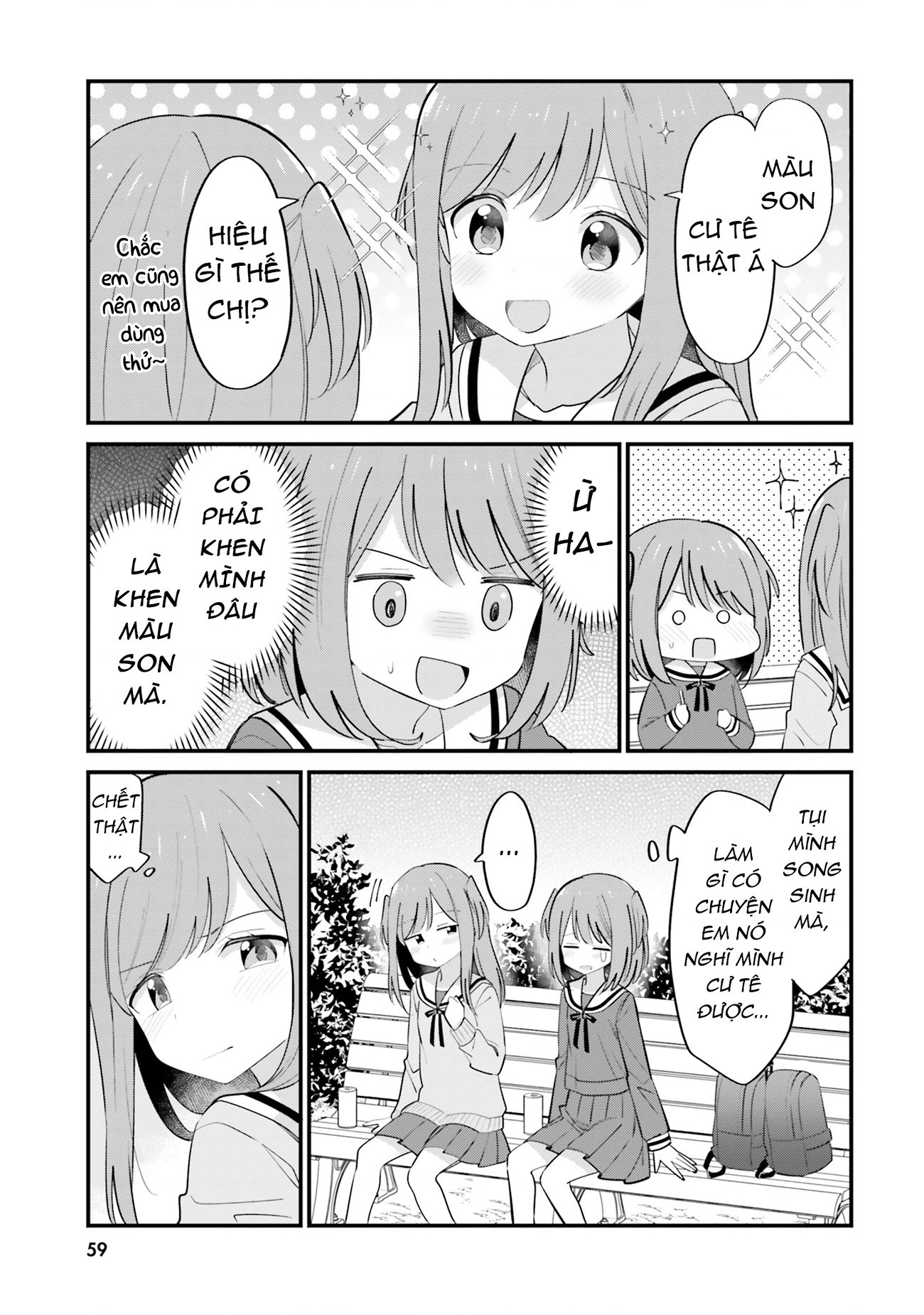 đọc truyện Tình Yêu Đơn Phương Của Cặp Chị Em Sinh Đôi Chương 12 ảnh 5 tại Thiên Thai Truyện