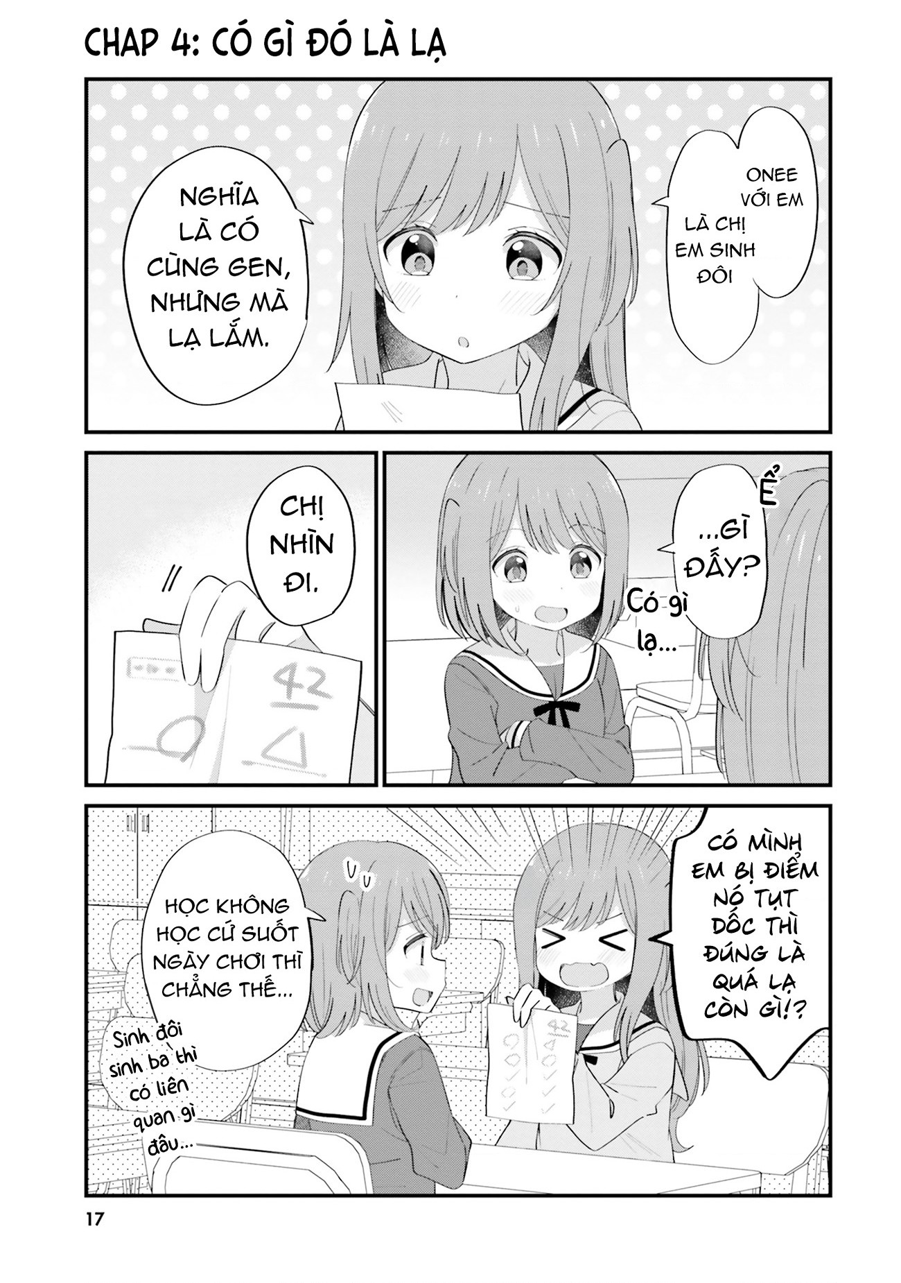 đọc truyện Tình Yêu Đơn Phương Của Cặp Chị Em Sinh Đôi Chương 4 ảnh 3 tại Thiên Thai Truyện