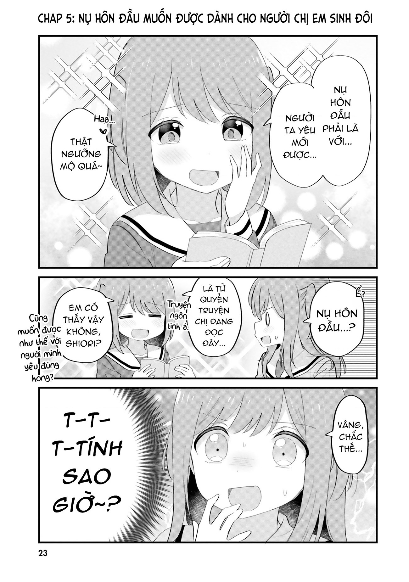 đọc truyện Tình Yêu Đơn Phương Của Cặp Chị Em Sinh Đôi Chương 5 ảnh 3 tại Thiên Thai Truyện