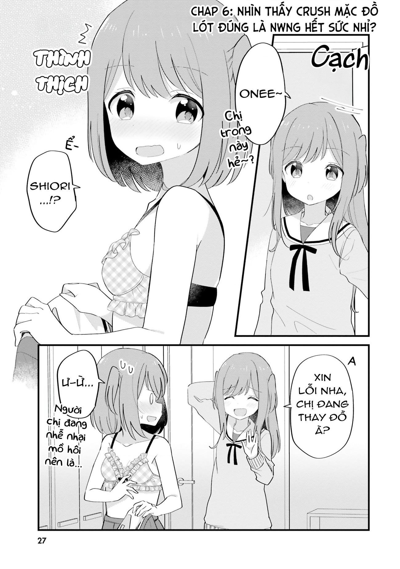 đọc truyện Tình Yêu Đơn Phương Của Cặp Chị Em Sinh Đôi Chương 6 ảnh 3 tại Thiên Thai Truyện