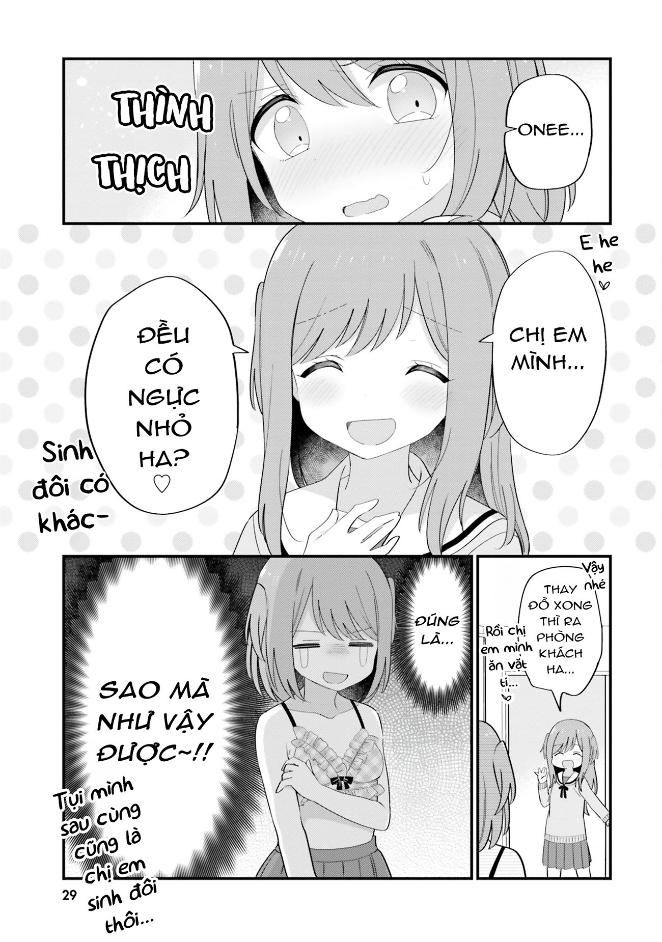 đọc truyện Tình Yêu Đơn Phương Của Cặp Chị Em Sinh Đôi Chương 6 ảnh 5 tại Thiên Thai Truyện