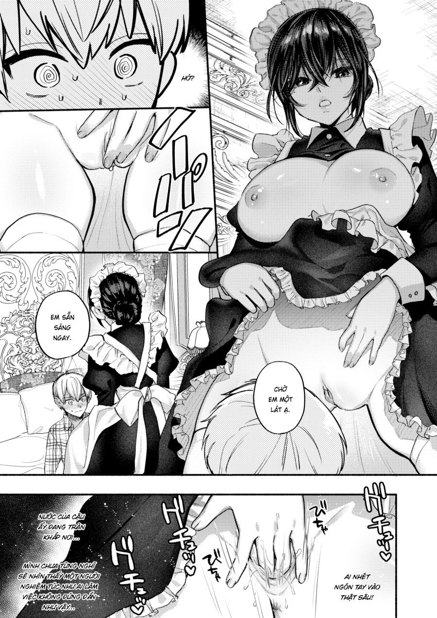 Tình Yêu Là Thứ Không Nhìn Thấy Được Oneshot page 8 - Giả Dược