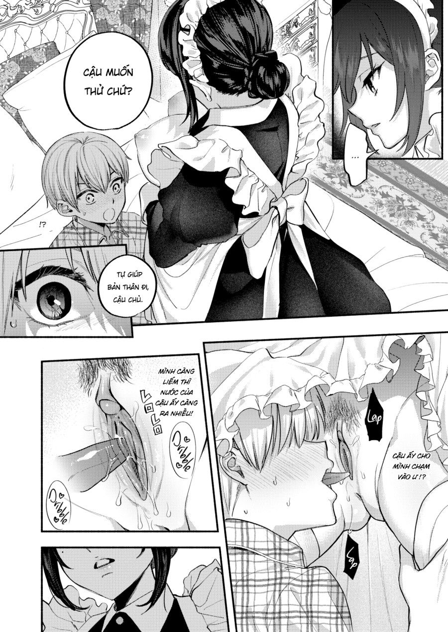 Tình Yêu Là Thứ Không Nhìn Thấy Được Oneshot page 9 - Giả Dược