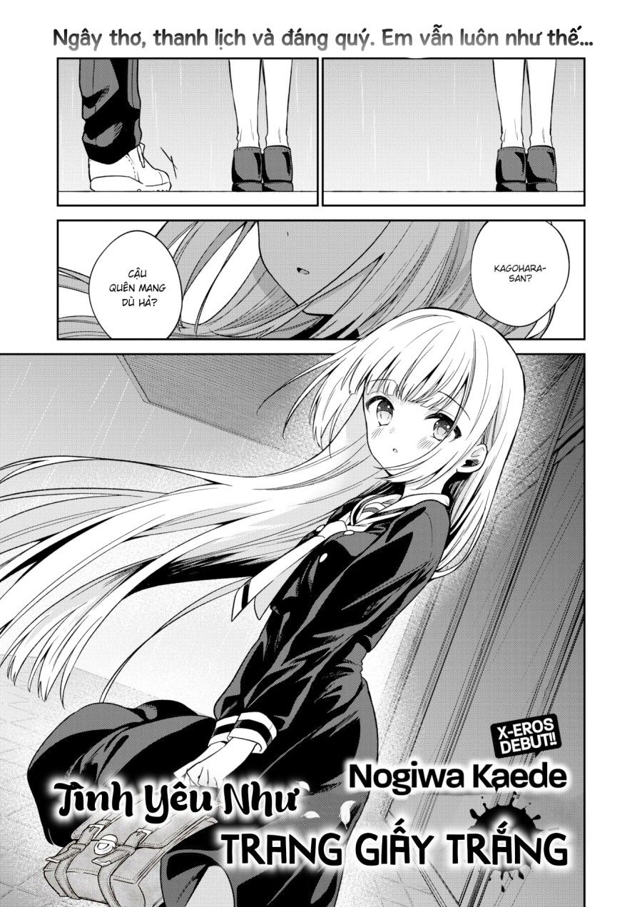 Tình Yêu Như Trang Giấy Trắng Chương 3 page 2 - Giả Dược