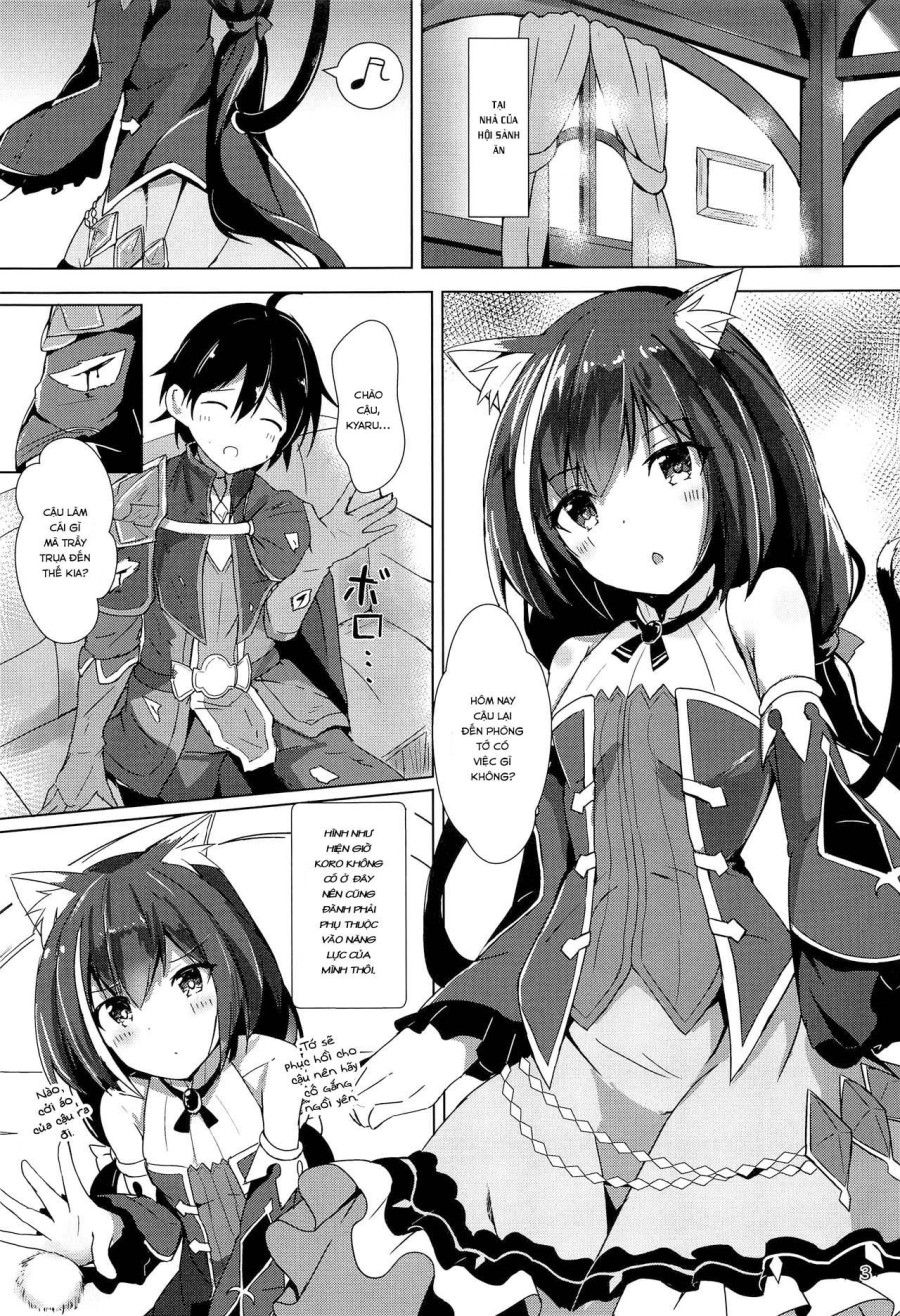 Tình Yêu Nóng Bỏng Với Kyaru Dere Dere (princess Connect! Re:dive) Chương 1 page 3 - Giả Dược