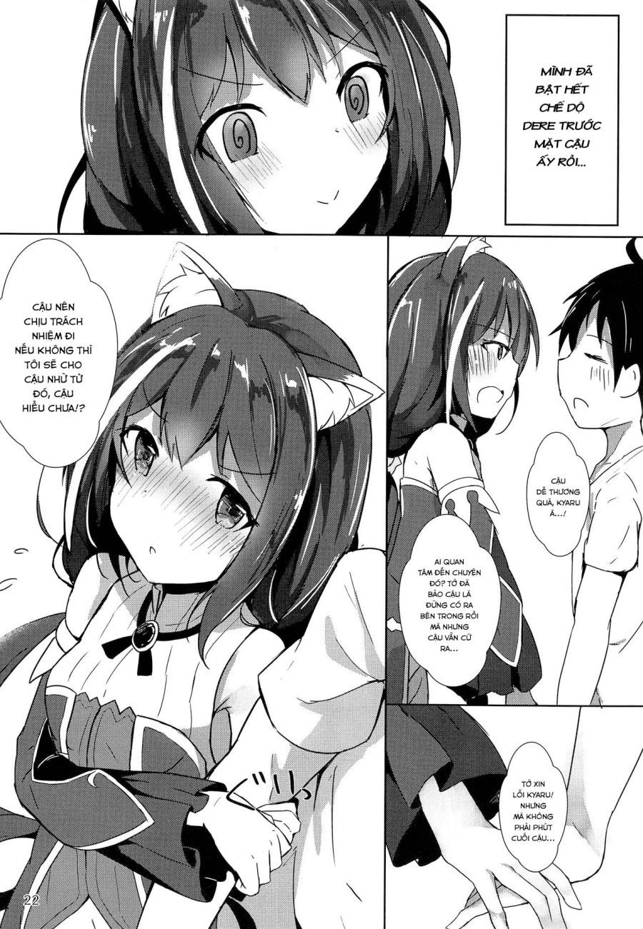 Tình Yêu Nóng Bỏng Với Kyaru Dere Dere (princess Connect! Re:dive) Chương 1 page 22 - Giả Dược