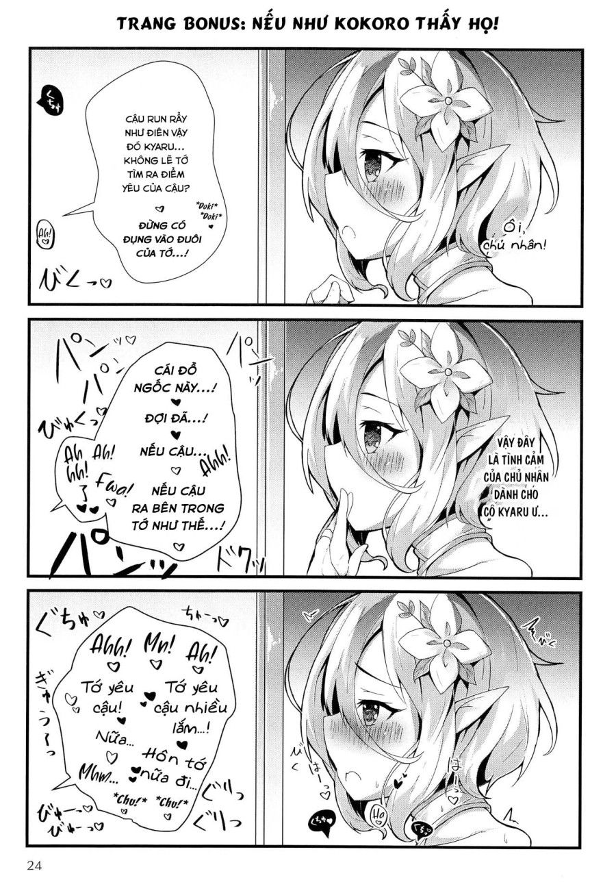 Tình Yêu Nóng Bỏng Với Kyaru Dere Dere (princess Connect! Re:dive) Chương 1 page 24 - Giả Dược