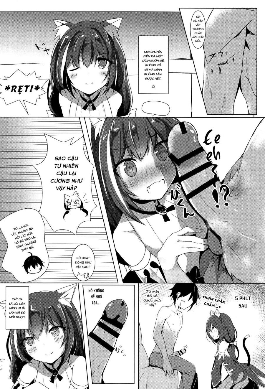 Tình Yêu Nóng Bỏng Với Kyaru Dere Dere (princess Connect! Re:dive) Chương 1 page 4 - Giả Dược