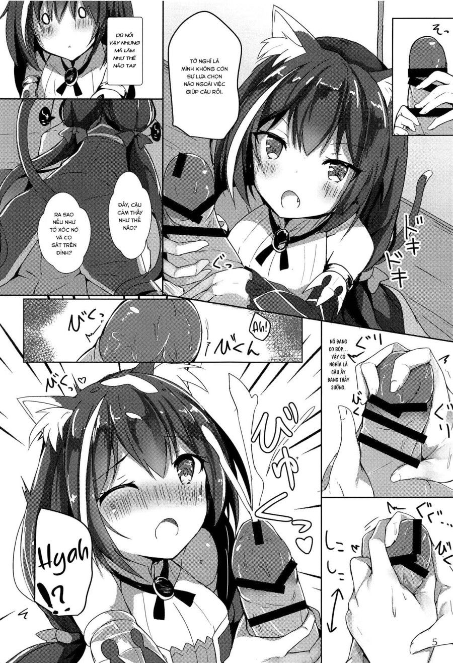 Tình Yêu Nóng Bỏng Với Kyaru Dere Dere (princess Connect! Re:dive) Chương 1 page 5 - Giả Dược