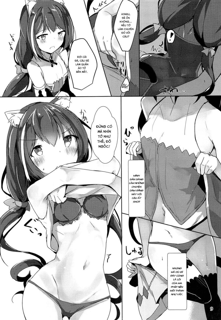 Tình Yêu Nóng Bỏng Với Kyaru Dere Dere (princess Connect! Re:dive) Chương 1 page 9 - Giả Dược