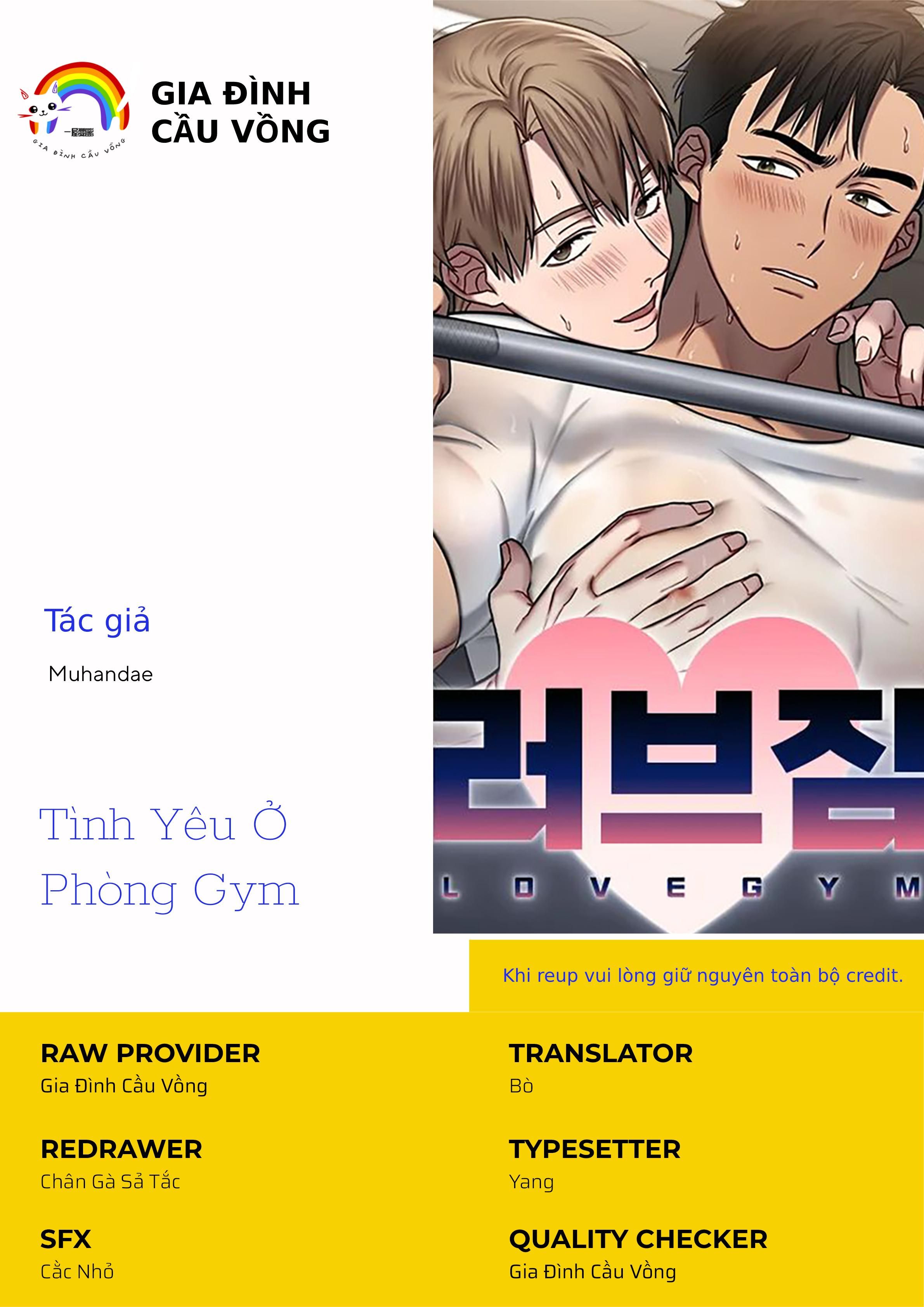 đọc truyện Tình Yêu Ở Phòng Gym Chương 17 ảnh 1 tại Thiên Thai Truyện