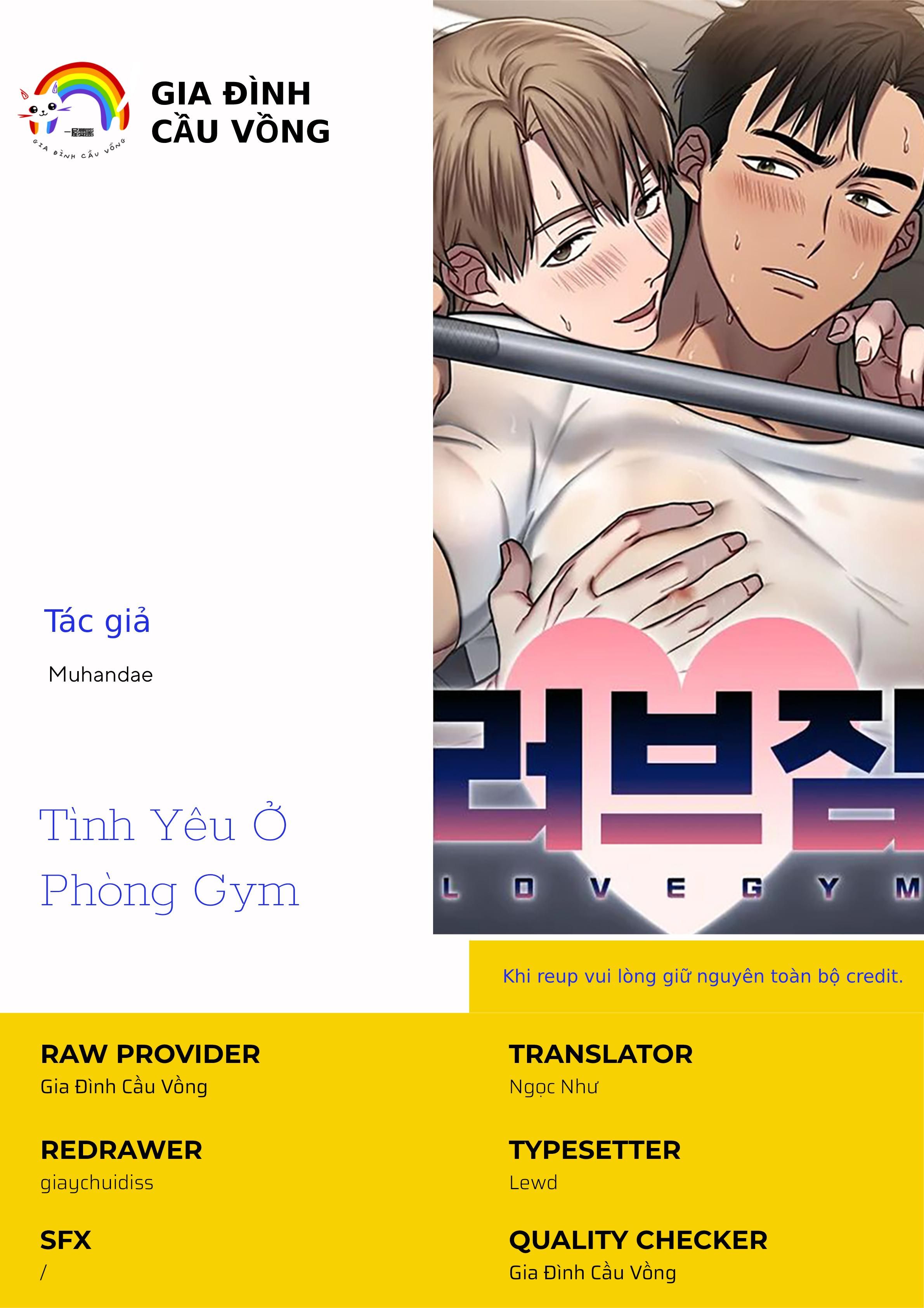 đọc truyện Tình Yêu Ở Phòng Gym Chương 3 ảnh 1 tại Thiên Thai Truyện