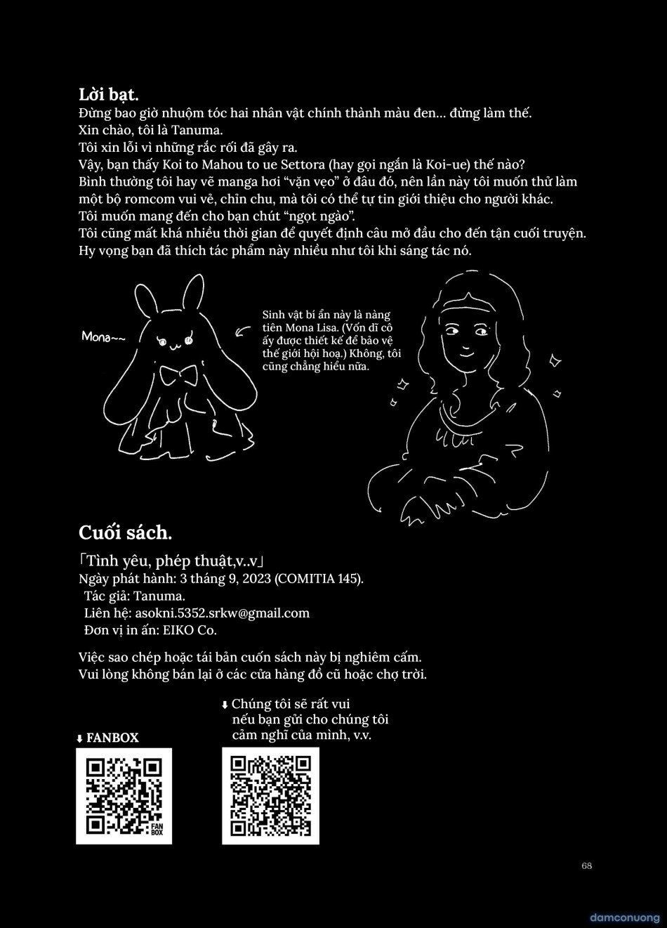 đọc truyện Tình Yêu, Phép Thuật,v..vv - Sếch Ngọt Chương 0 ảnh 73 tại Thiên Thai Truyện