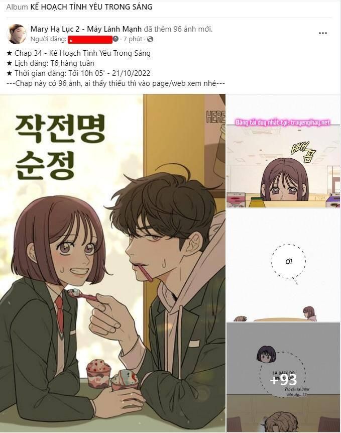 đọc truyện Tình Yêu Trong Sáng Chương 34.2 ảnh 2 tại Thiên Thai Truyện