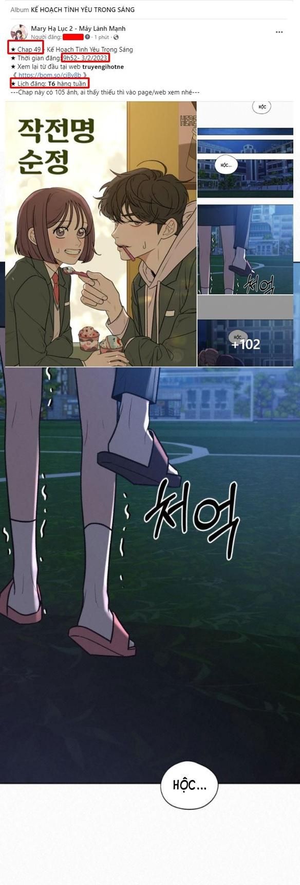 đọc truyện Tình Yêu Trong Sáng Chương 50.3 ảnh 6 tại Thiên Thai Truyện