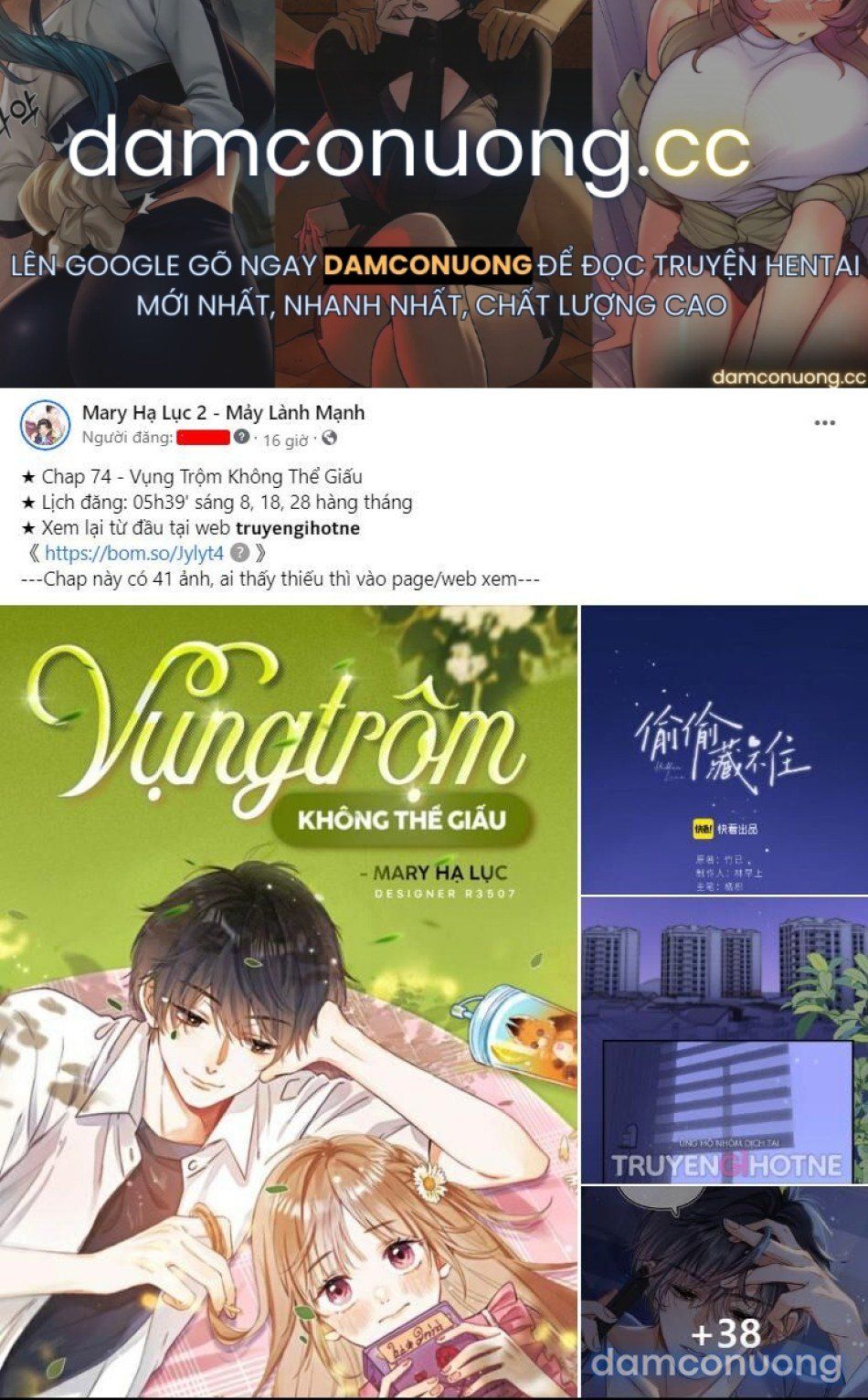 đọc truyện Tình Yêu Trong Sáng Chương 60.2 ảnh 2 tại Thiên Thai Truyện