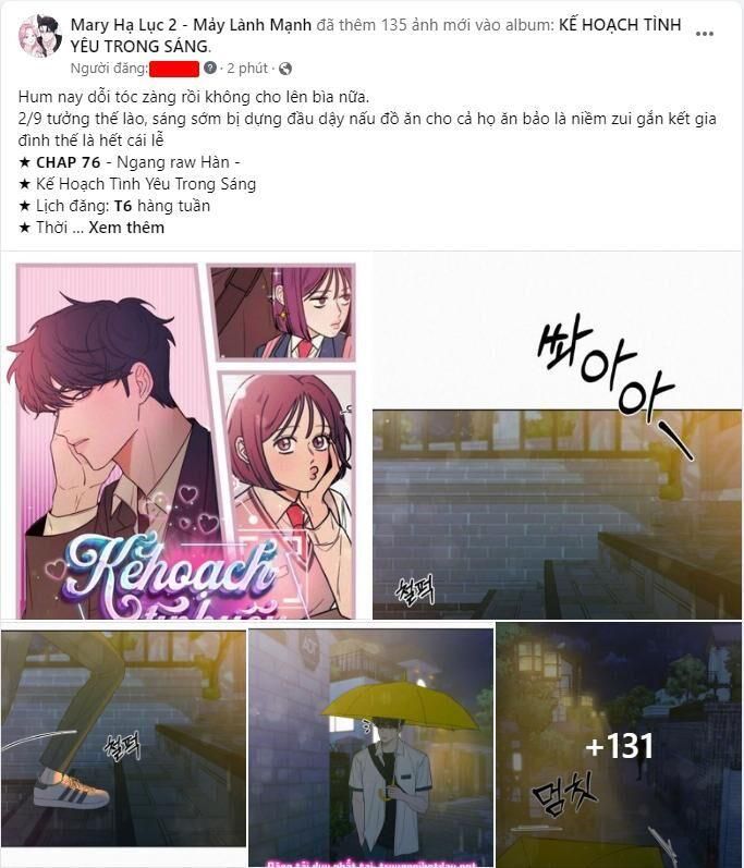 đọc truyện Tình Yêu Trong Sáng Chương 77.1 ảnh 2 tại Thiên Thai Truyện