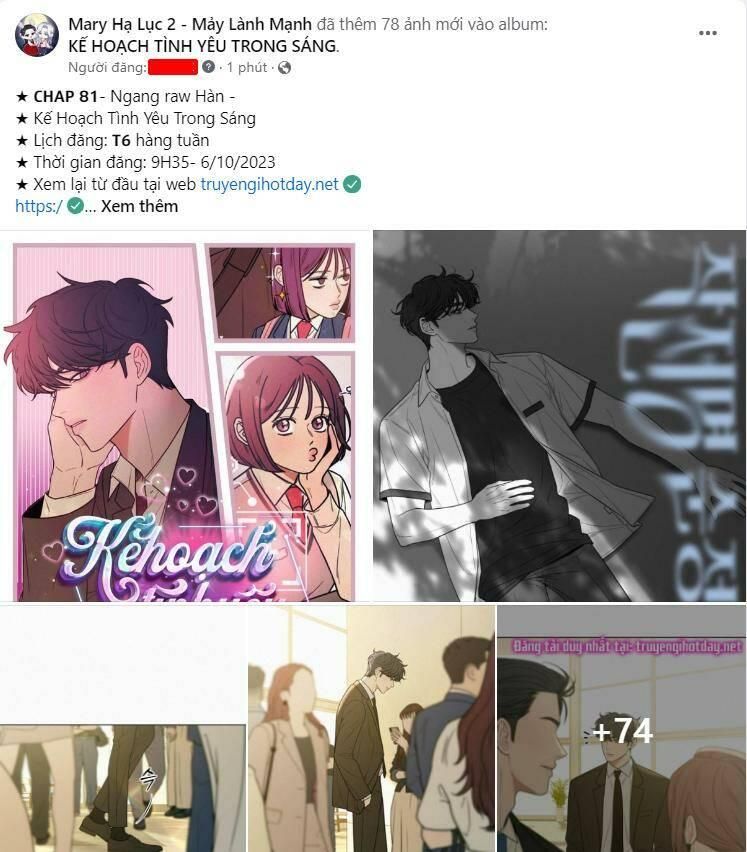 đọc truyện Tình Yêu Trong Sáng Chương 81.1 ảnh 45 tại Thiên Thai Truyện