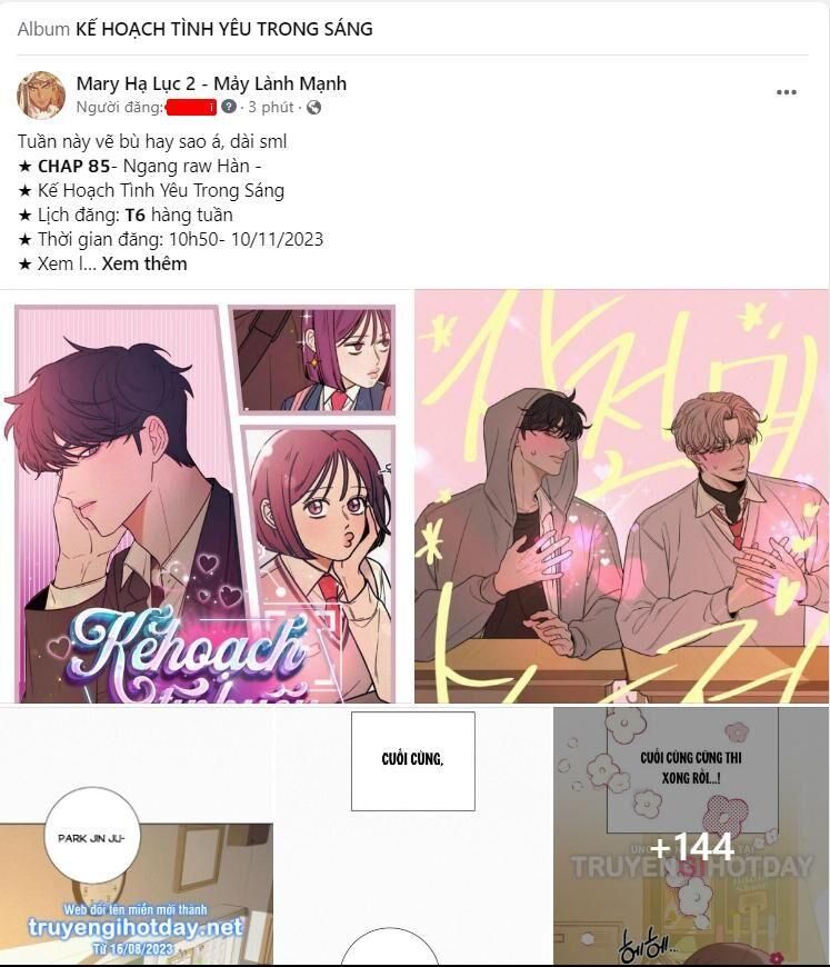 đọc truyện Tình Yêu Trong Sáng Chương 85.1 ảnh 75 tại Thiên Thai Truyện