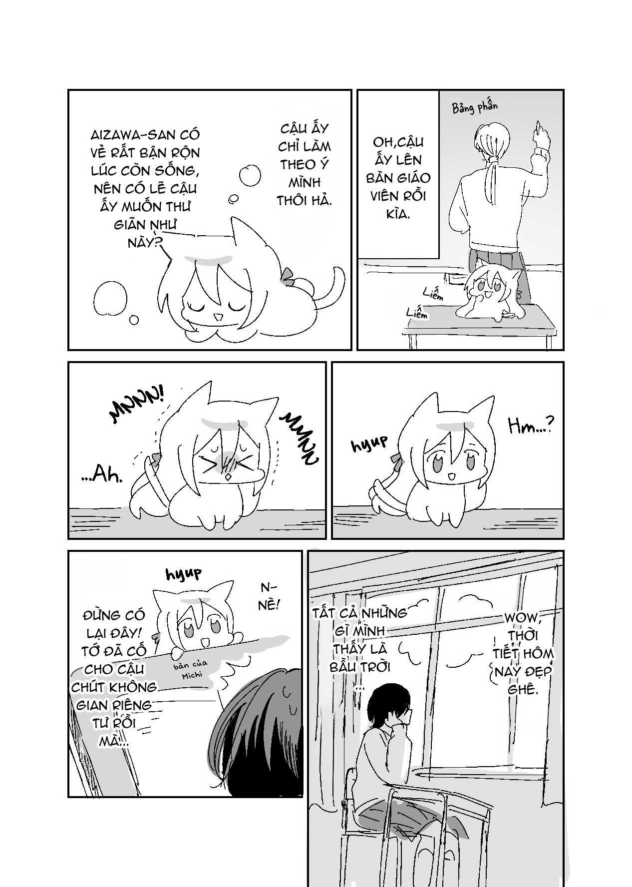 đọc truyện Tớ Thấy Cậu Đó,aizawa-san! Chương 17.4 ảnh 14 tại Thiên Thai Truyện