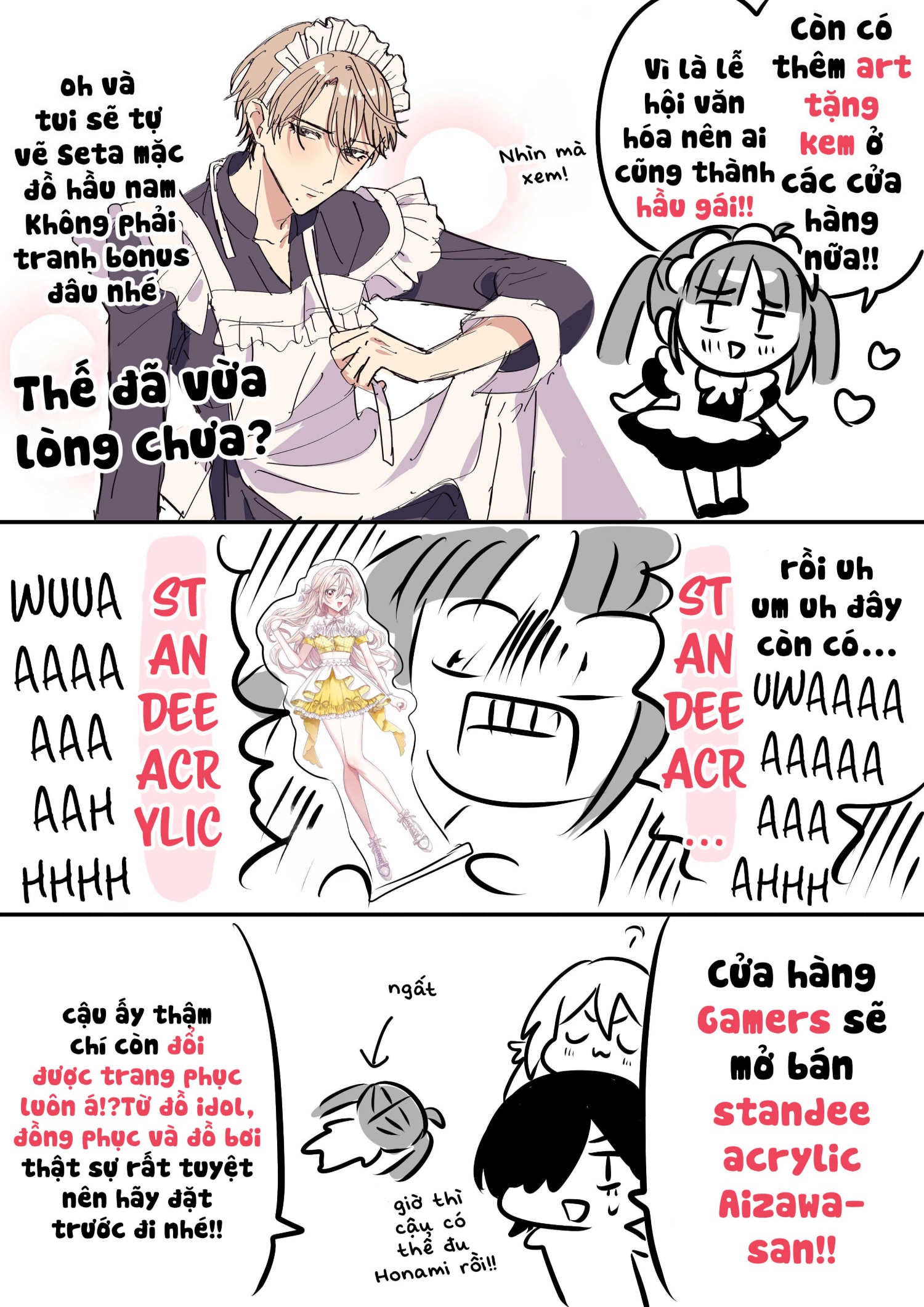 đọc truyện Tớ Thấy Cậu Đó,aizawa-san! Chương 17.4 ảnh 7 tại Thiên Thai Truyện