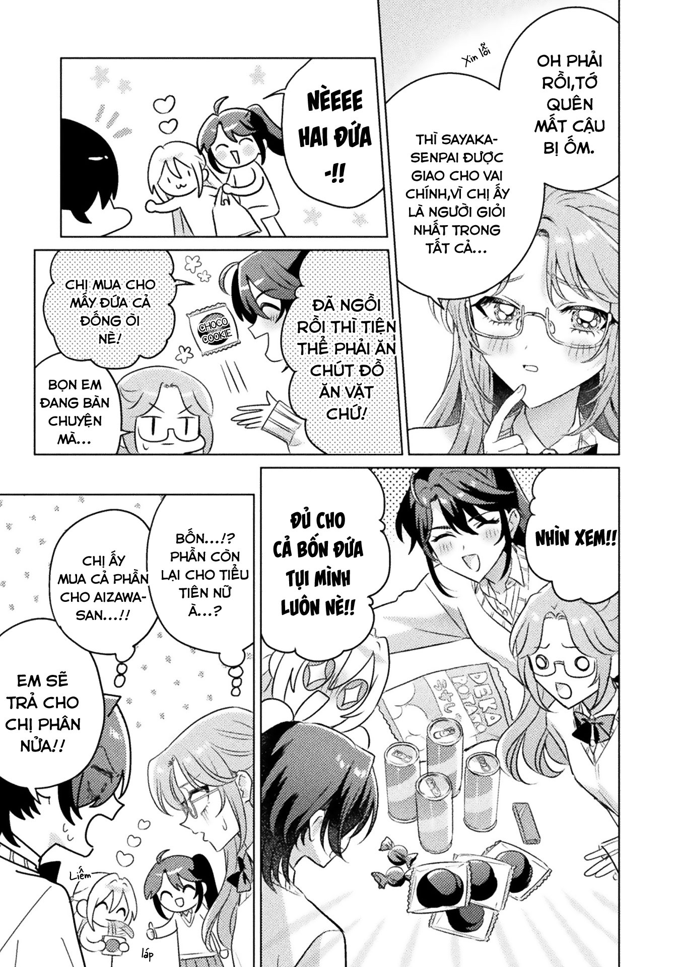 đọc truyện Tớ Thấy Cậu Đó,aizawa-san! Chương 19 ảnh 12 tại Thiên Thai Truyện