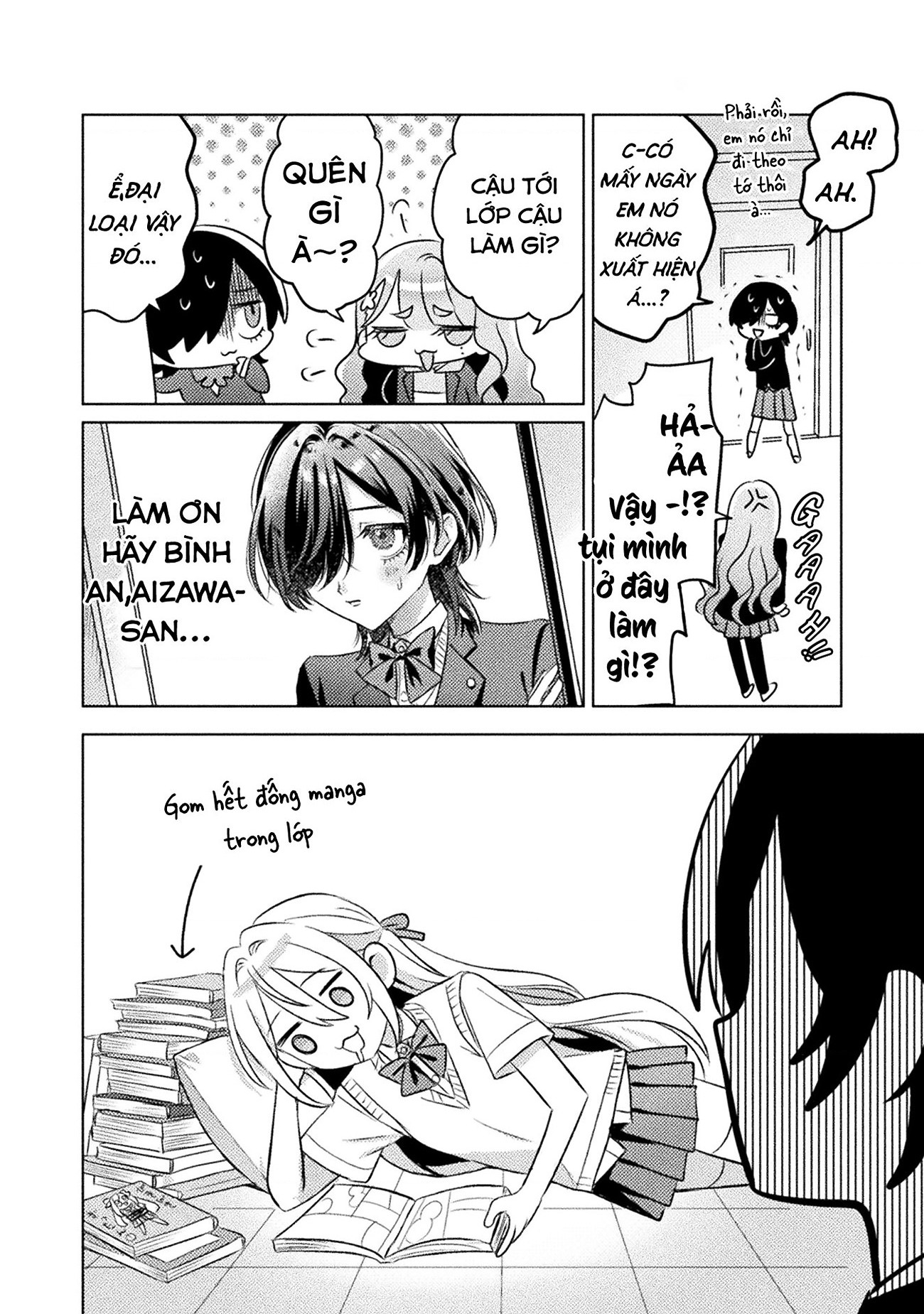 đọc truyện Tớ Thấy Cậu Đó,aizawa-san! Chương 23 ảnh 9 tại Thiên Thai Truyện