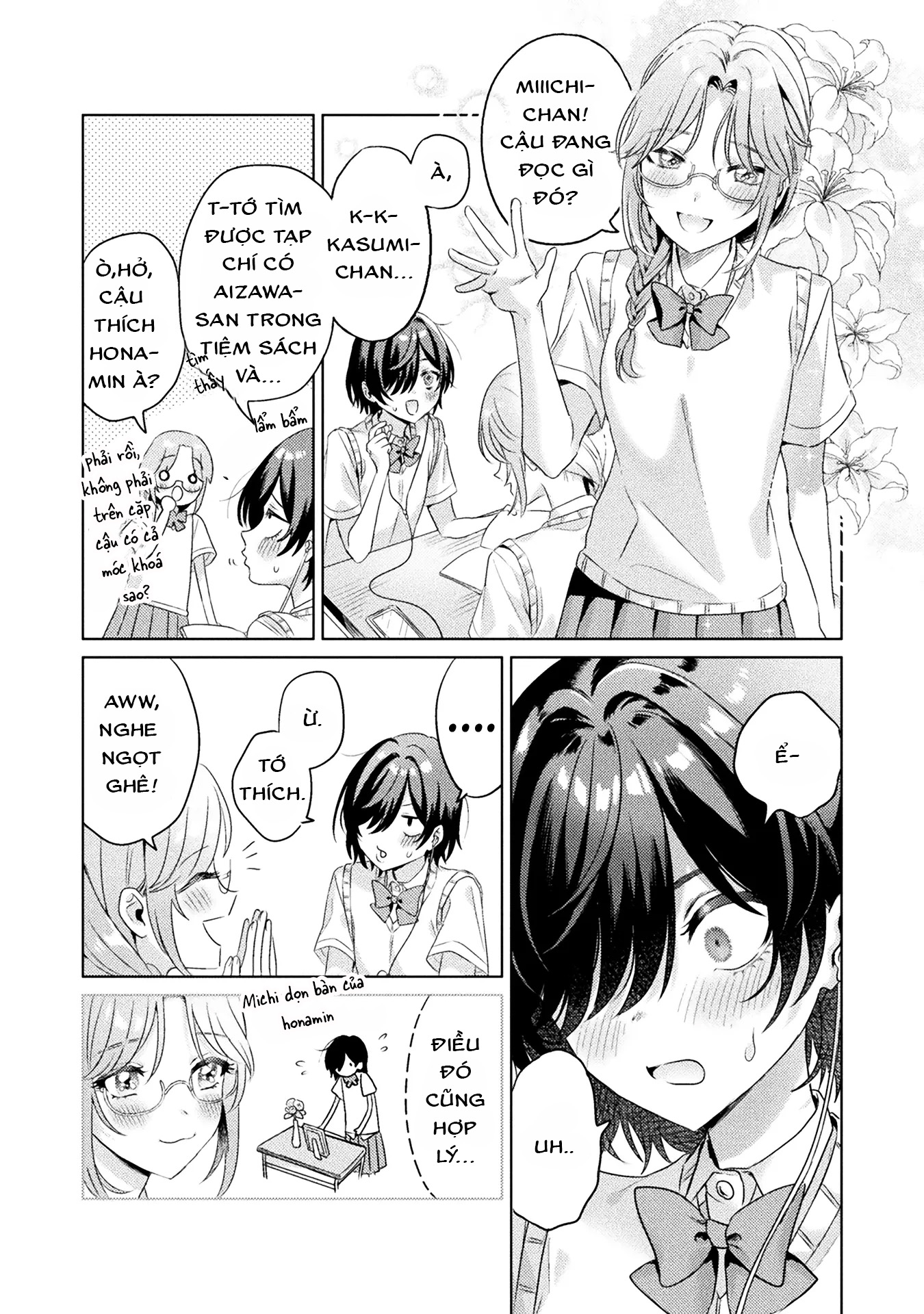 đọc truyện Tớ Thấy Cậu Đó,aizawa-san! Chương 4 ảnh 11 tại Thiên Thai Truyện