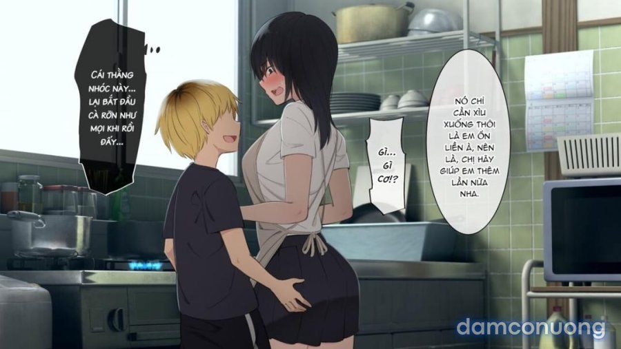 Toaru Daikazoku No Okazu Jijou ~mamagawari Onee-chan Funtouki~ Chương 1 page 56 - Giả Dược