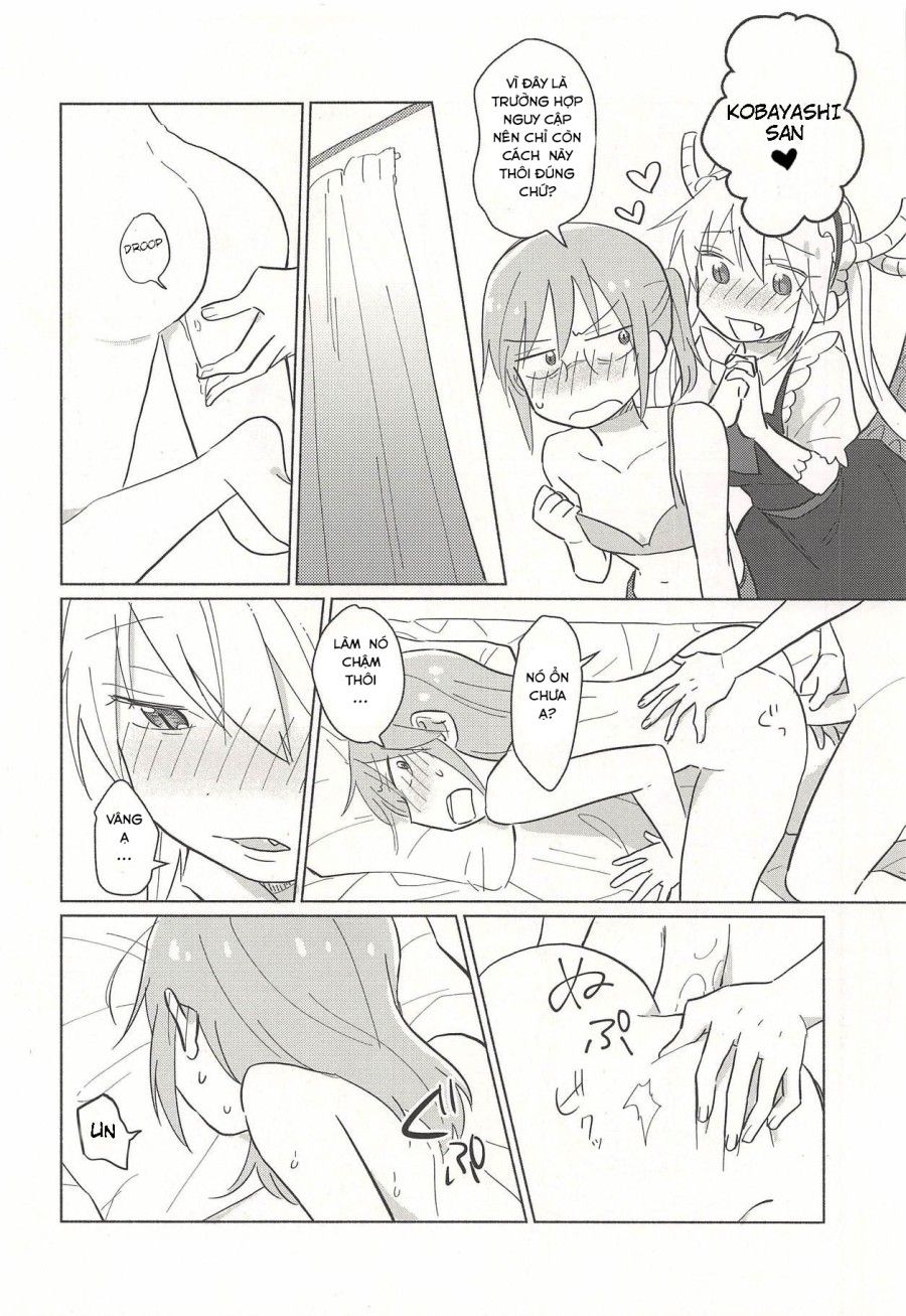 Tohru-san Mo Haemashita Oneshot page 11 - Giả Dược