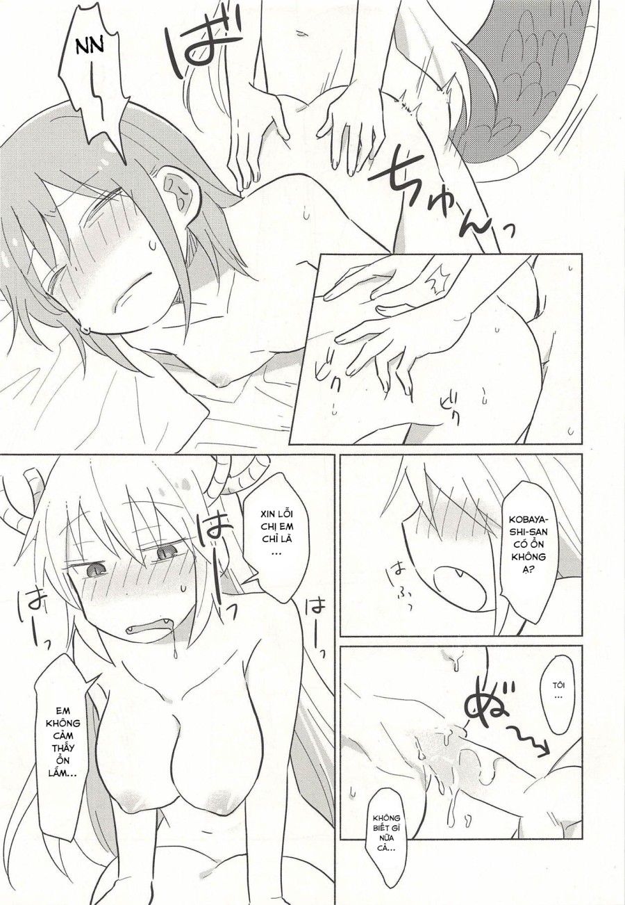 Tohru-san Mo Haemashita Oneshot page 12 - Giả Dược