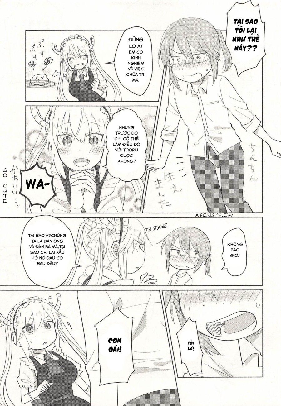 Tohru-san Mo Haemashita Oneshot page 5 - Giả Dược
