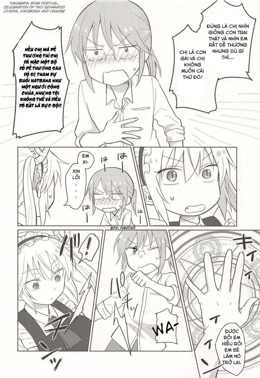 Tohru-san Mo Haemashita Oneshot page 6 - Giả Dược