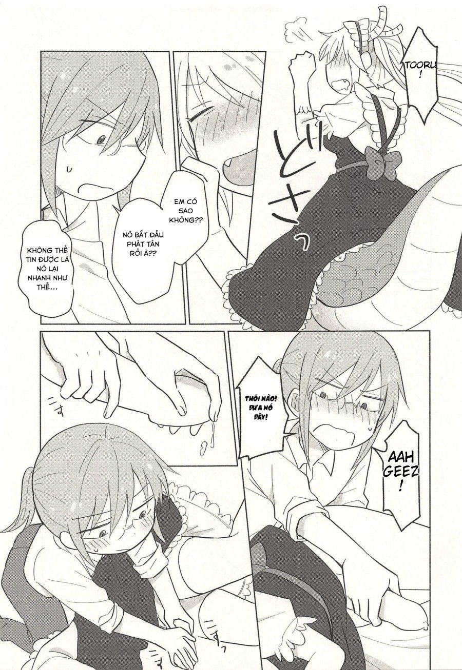 Tohru-san Mo Haemashita Oneshot page 8 - Giả Dược