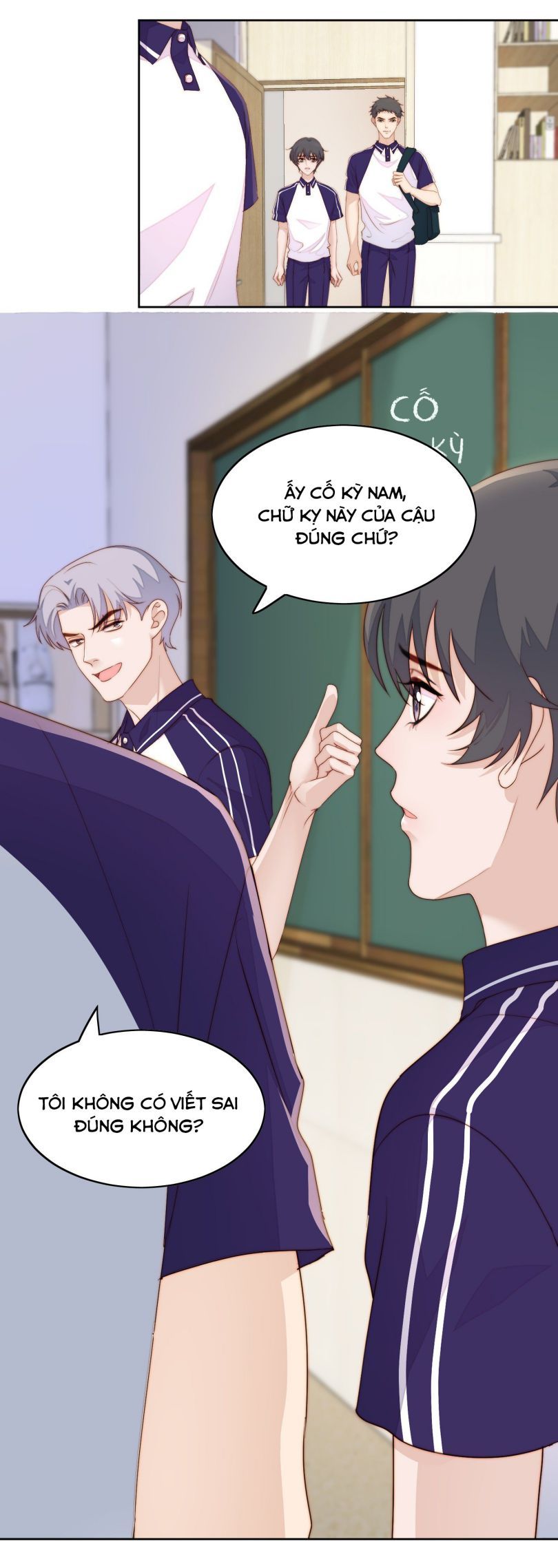 đọc truyện Tôi Bảo Bạn Cùng Bàn Đánh Cậu Chương 36 ảnh 15 tại Thiên Thai Truyện