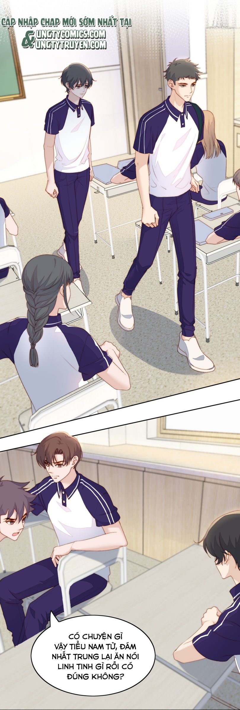 đọc truyện Tôi Bảo Bạn Cùng Bàn Đánh Cậu Chương 36 ảnh 20 tại Thiên Thai Truyện