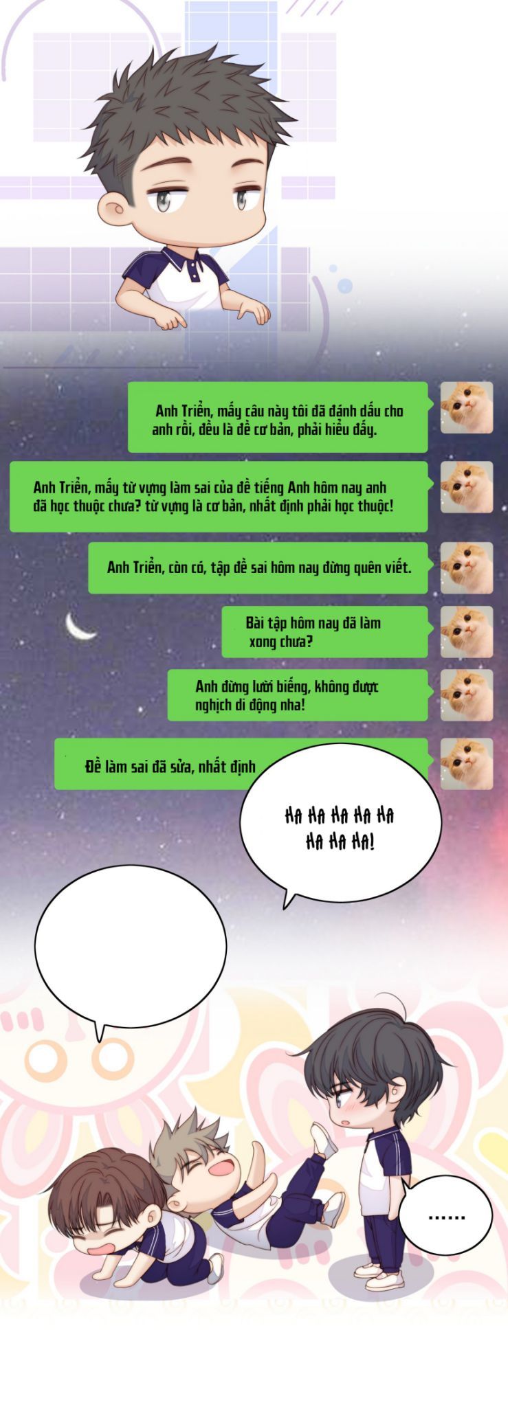 đọc truyện Tôi Bảo Bạn Cùng Bàn Đánh Cậu Chương 61 ảnh 17 tại Thiên Thai Truyện